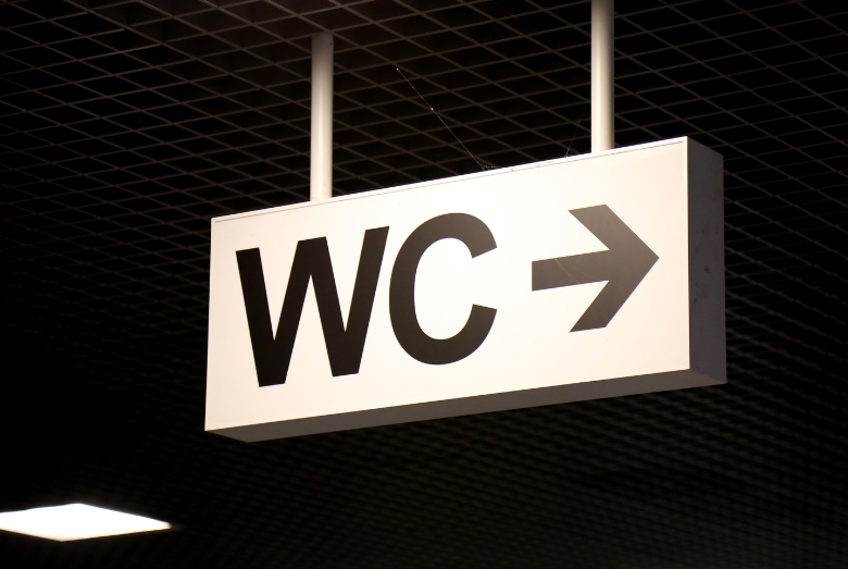 WC Sign