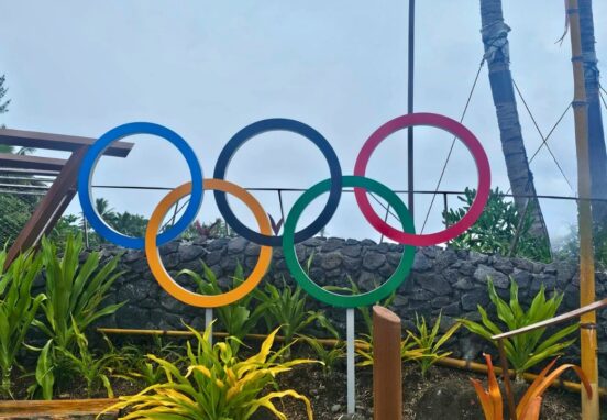 2024 Paris Olympics surfing event at Teahupo'o,
