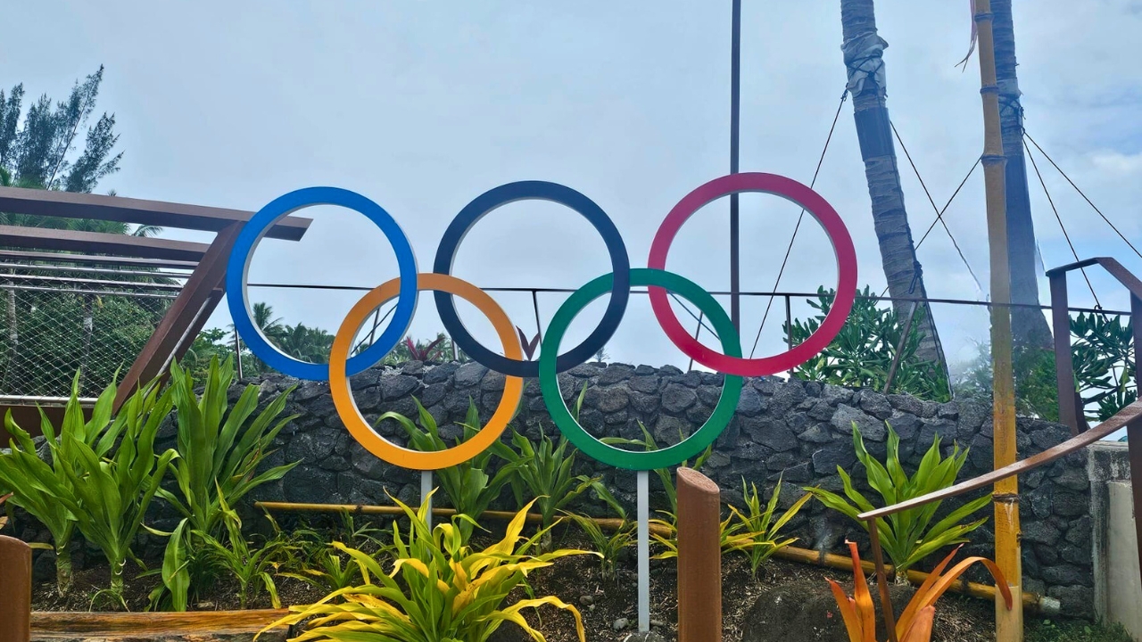 2024 Paris Olympics surfing event at Teahupo'o,